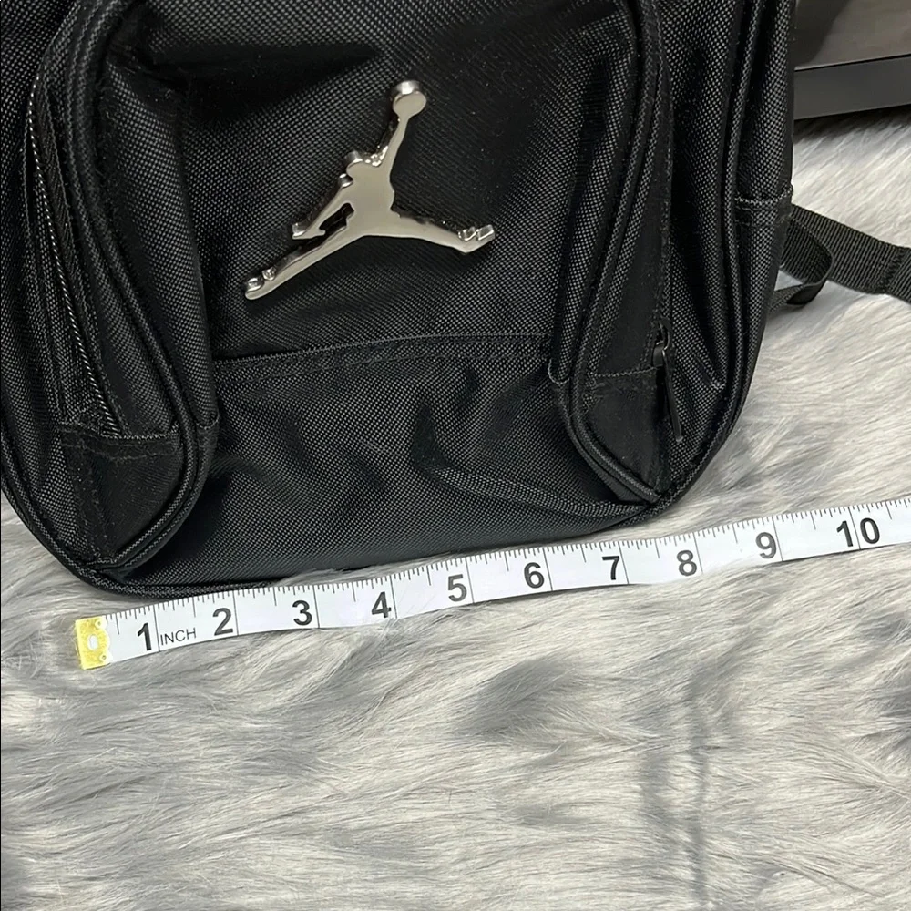 JORDAN Small Black Backpack